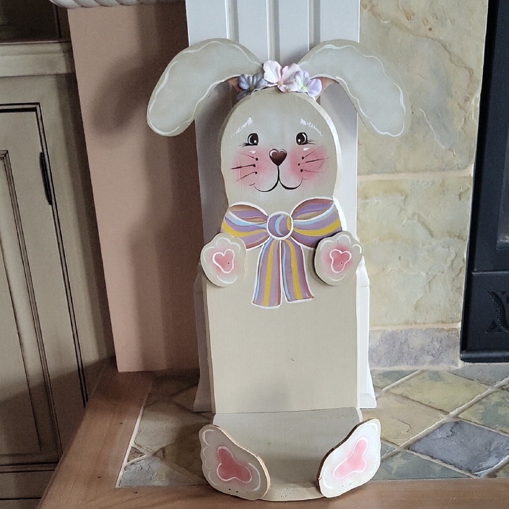 Adorable Bunny Decor with Pastel Accents